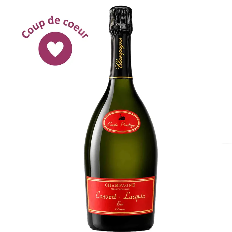 Champagne Brut - Cuvée Prestige - Convert Lusquin