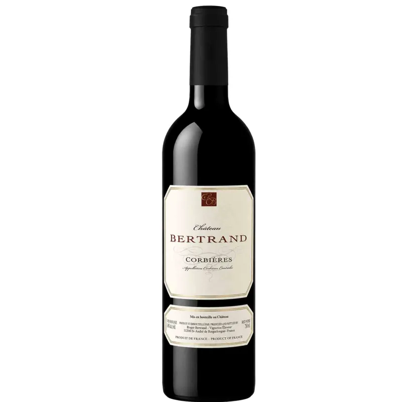 Vin rouge Corbières - Château Bertrand- Domaine Longueroche 75cl