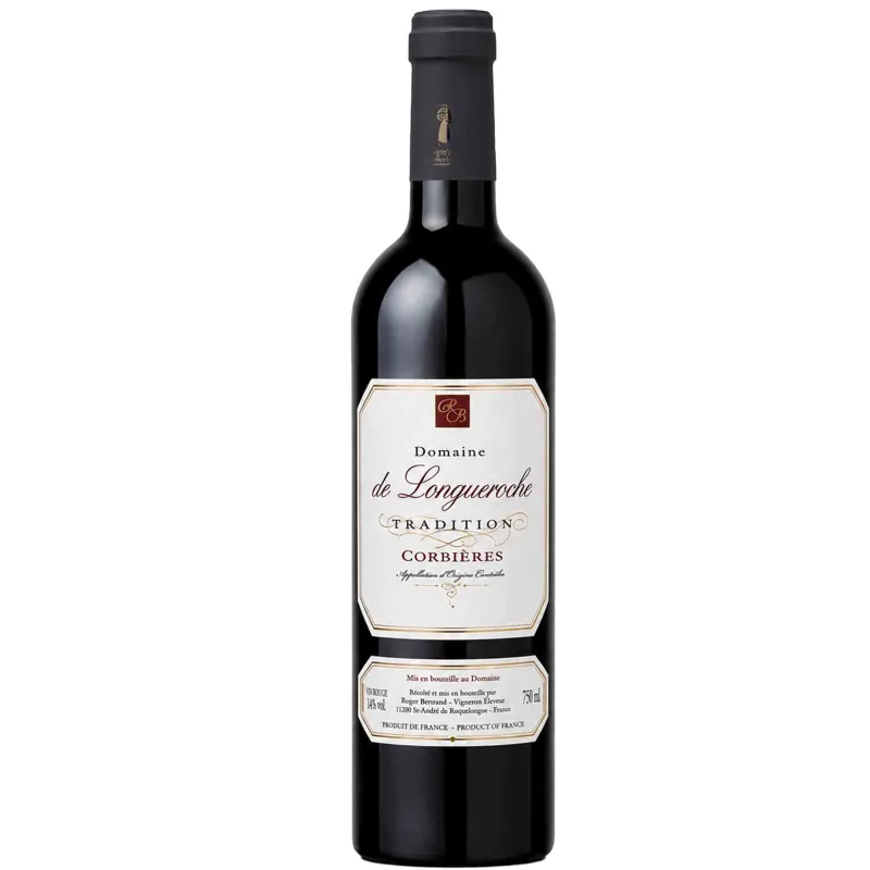 Vin rouge Corbières Cuvée Tradition - Domaine de Longueroche 75cl