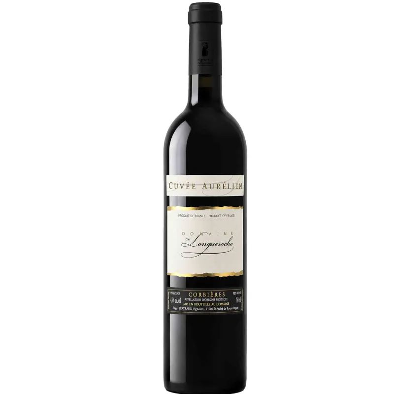 Vin rouge Corbières Cuvée Aurélien - Domaine de Longueroche 75cl