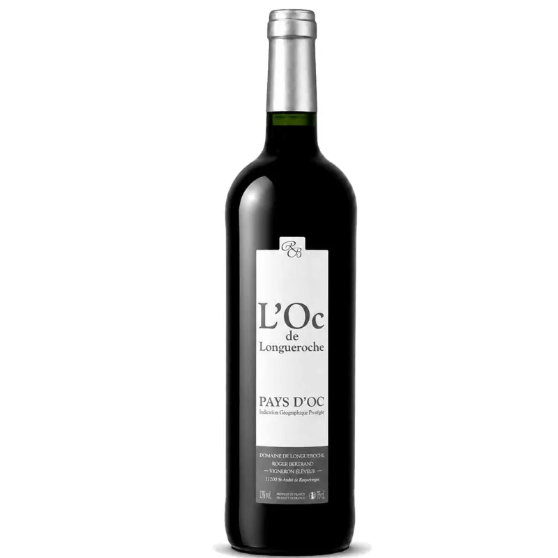 Vin rouge Corbières L'Oc de Longueroche 75cl