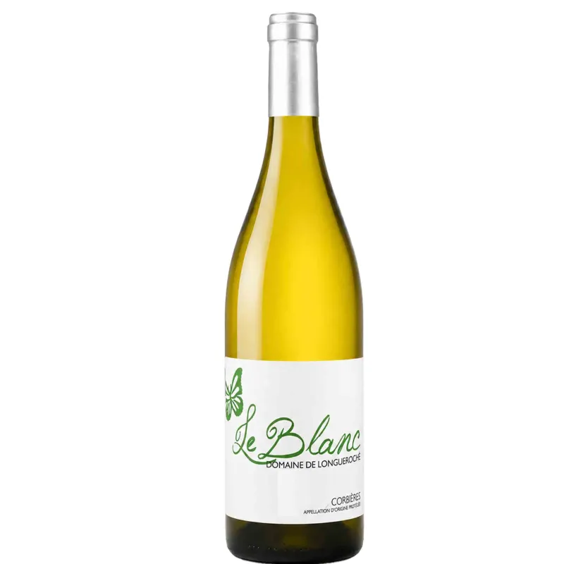 Vin blanc Corbières- Le Blanc- Domaine de Longueroche 75cl
