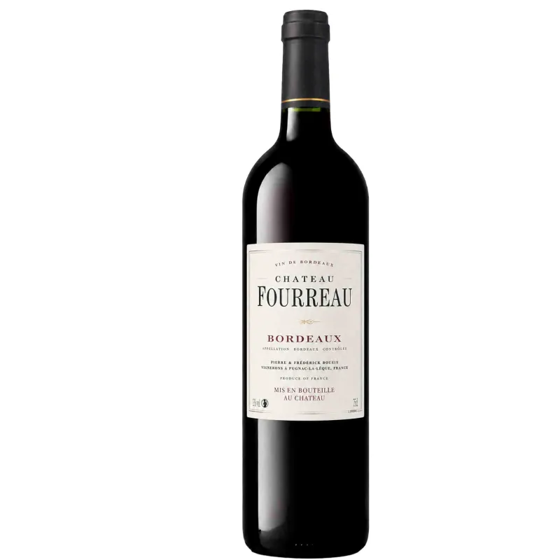 vin rouge Bordeaux - Château Fourreau 75cl