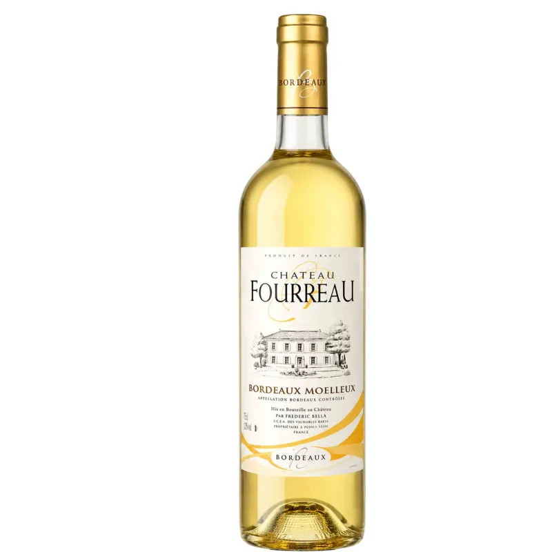 Vin Blanc Moelleux Bordeaux Château Fourreau 75cl