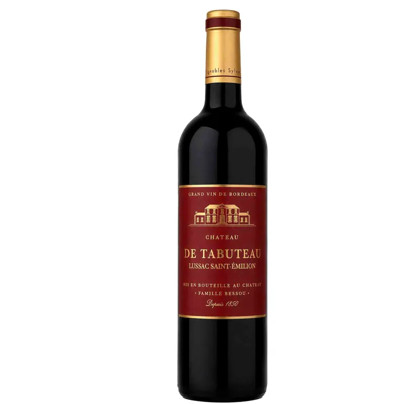 Vin rouge Bordeaux-Lussac Saint Emilion Château de Tabuteau 75cl