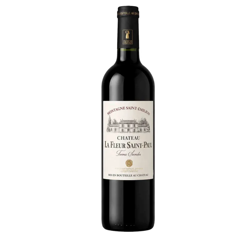 Vin Bordeaux Montagne Saint Emilion Château La Fleur Saint-Paul 75cl