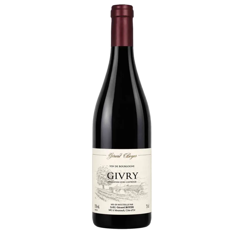 Vin Bourgogne Givry Rouge -Maison Boyer 75 cl