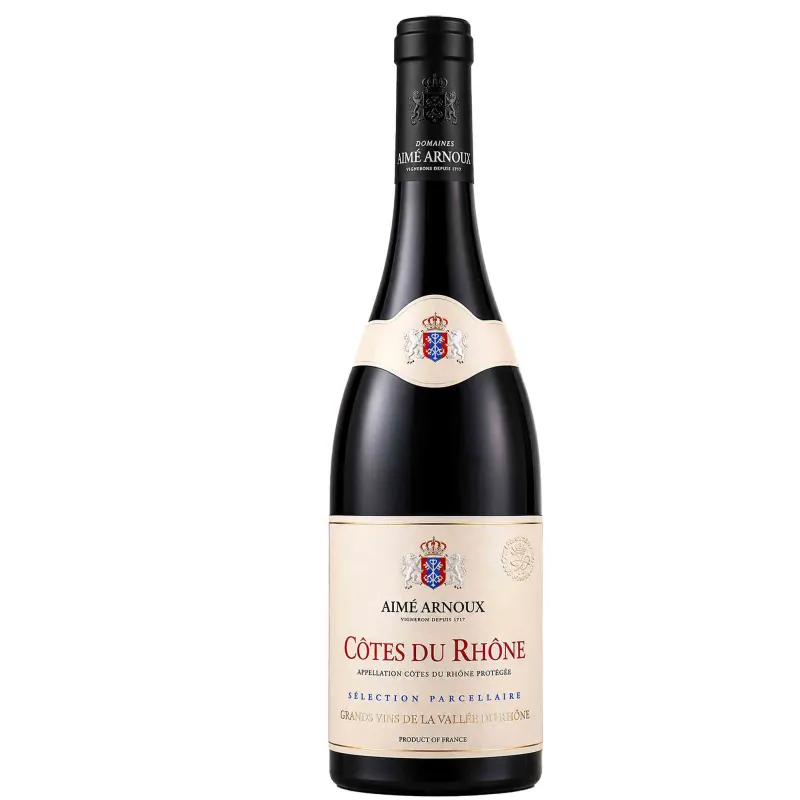 Vin rouge Rhône - Côtes du-Rhône - Domaine Aimé Arnoux - Sélection parcellaire 75cl