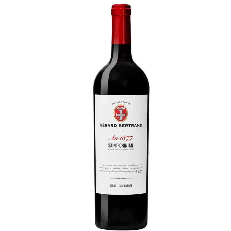 vin rouge- Saint Chinan (AOC) | Héritage "An 1877" - Gérard Bertrand