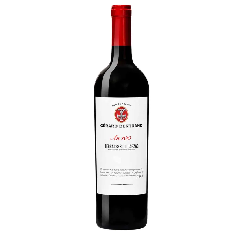 vin rouge - Terrasses du Larzac (AOC) | Héritage "100" - Gérard Bertrand