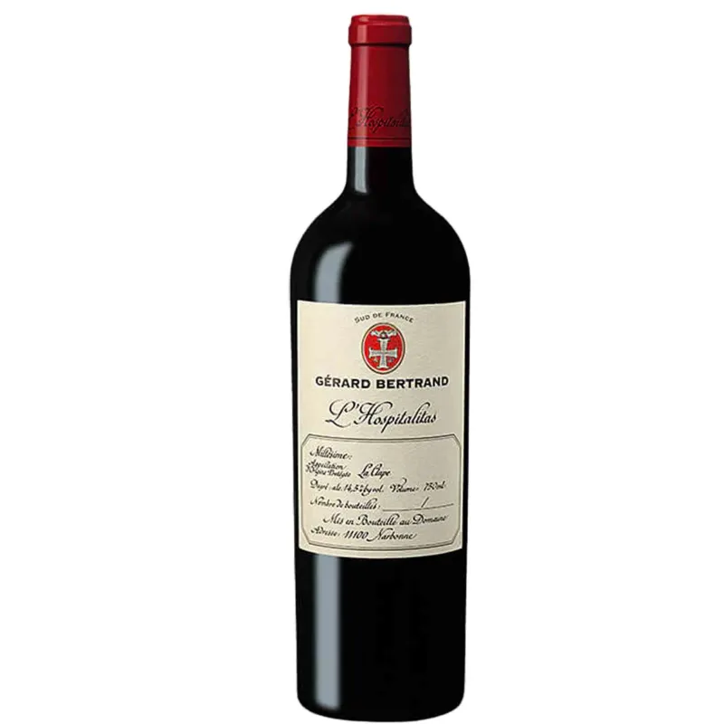 vin rouge La Clape - L'Hospitalitas - Gérard Bertrand