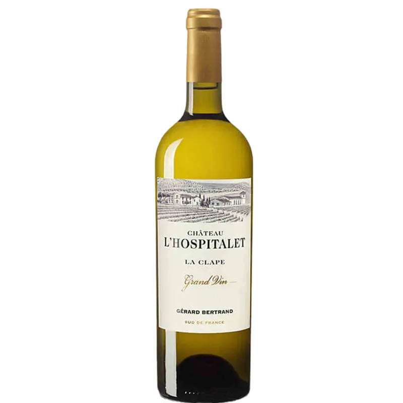 Vin blanc Languedoc - Château L'Hospitalet - La Clape - Gérard Bertrand