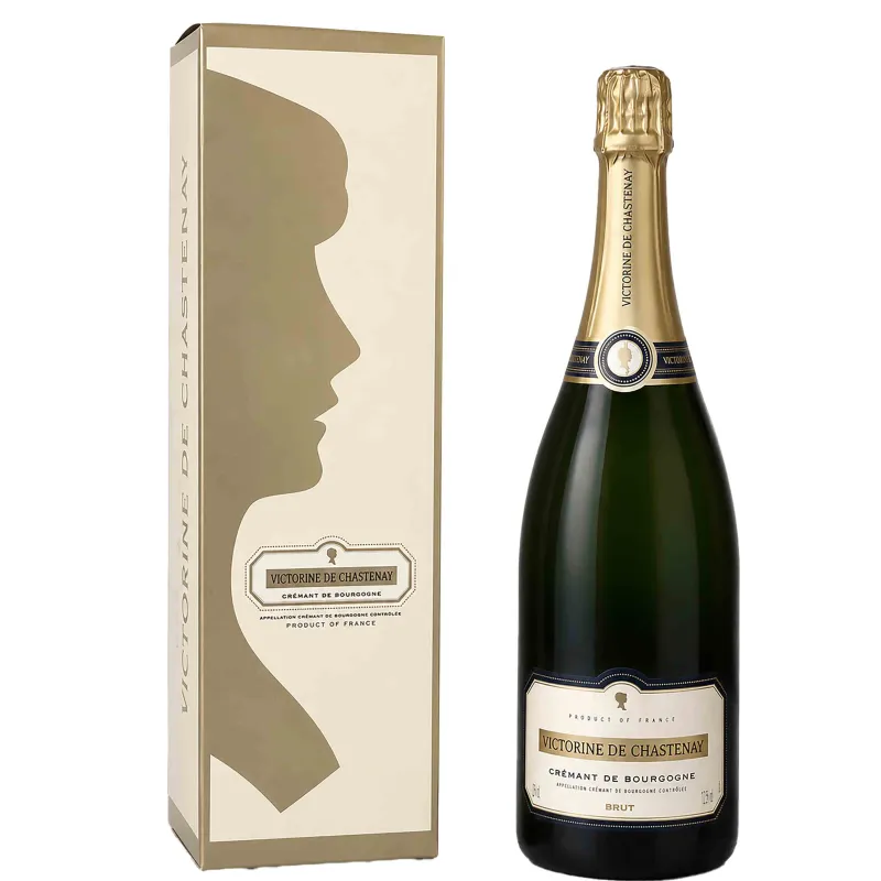 Coffret Magnum Crémant de Bourgogne Victorine de Chastenay 150cl