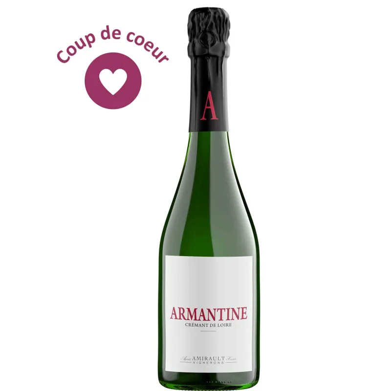 Crémant de Loire Brut Bio (AOC) | Armantine - Agnès et Xavier Amirault 75cl