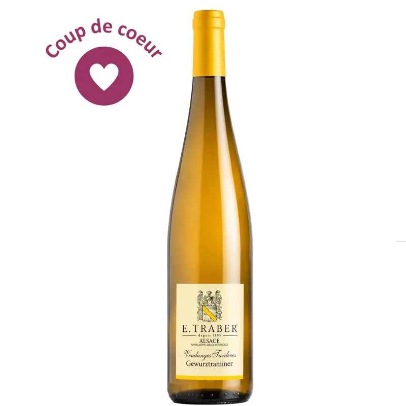 Gewurztraminer | Vendanges Tardives - E. Traber - Cave de Ribeauvillé 50cl
