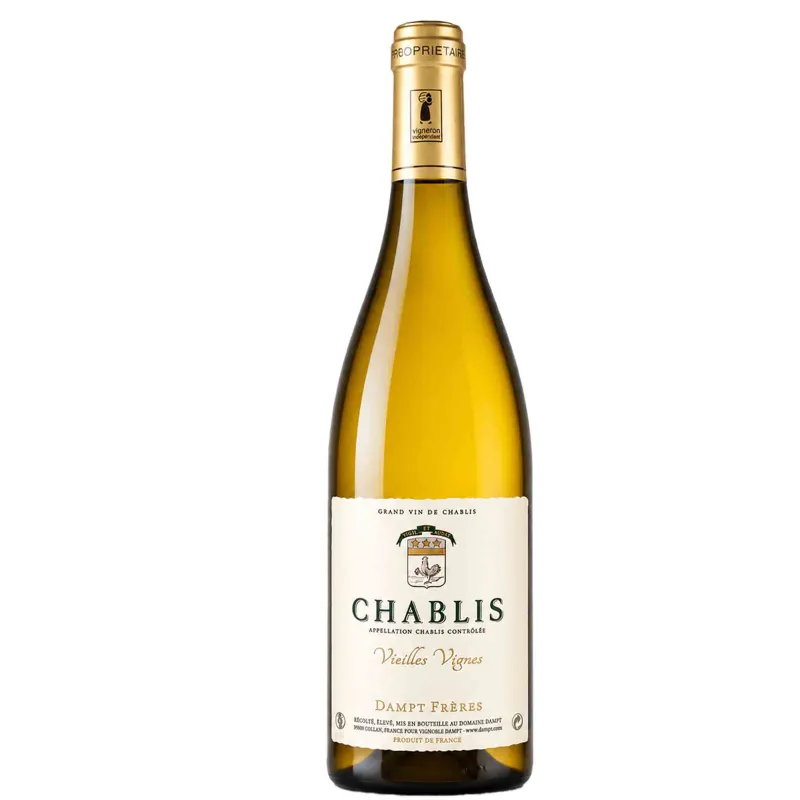 Vin Blanc Bourgogne Chablis Vieilles Vignes - Domaine Dampt Frères 75cl