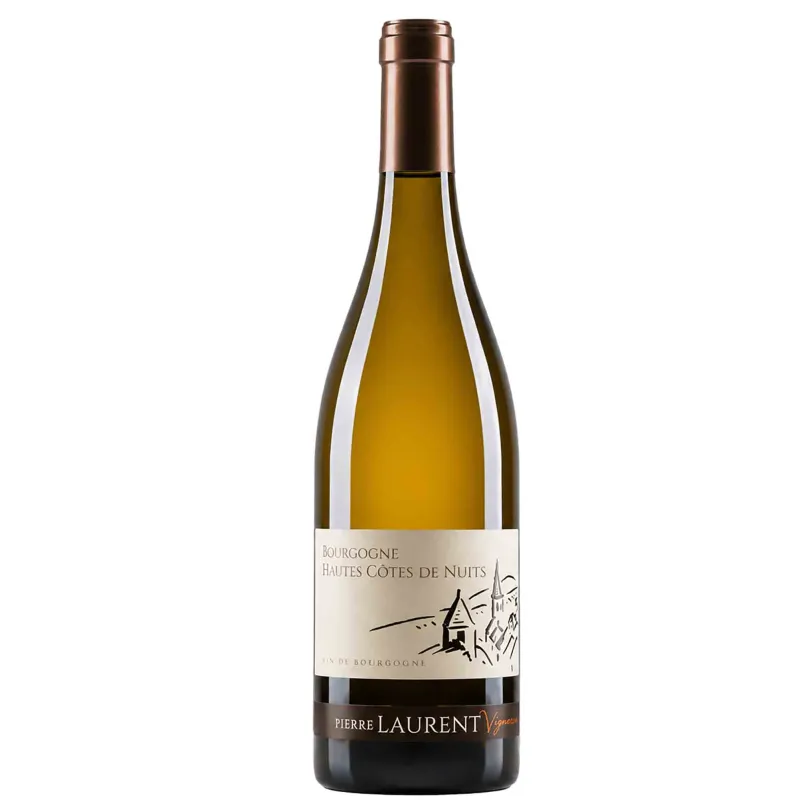 Hautes-Côtes de Nuits blanc Laurent Vigneron – Chardonnay de Bourgogne élégant et minéral issu des coteaux d’altitude.