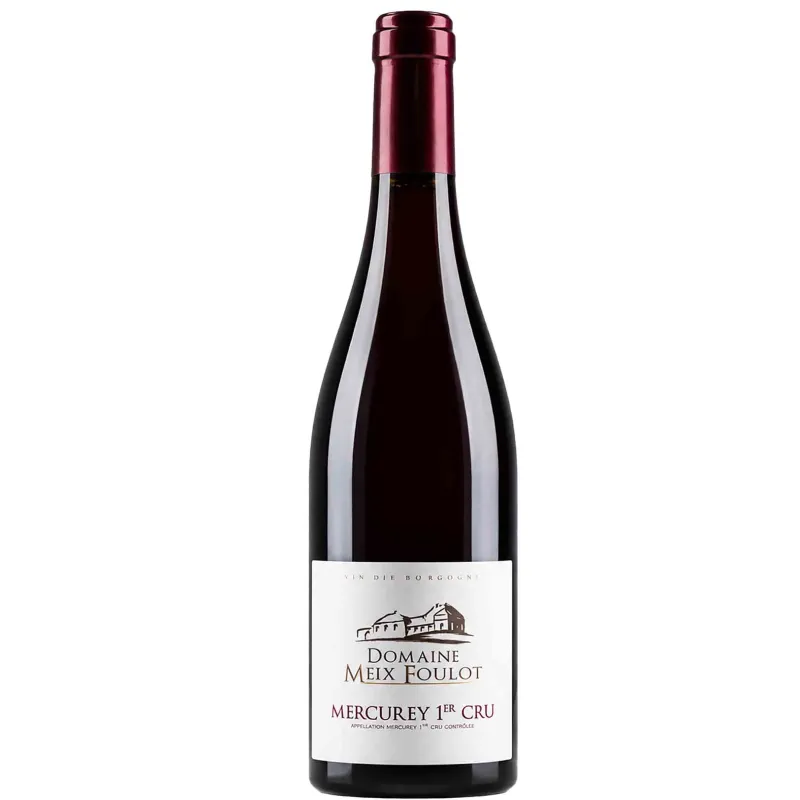 Vin Rouge Bourgogne Mercurey 1er Cru  - Domaine Meix - Foulot