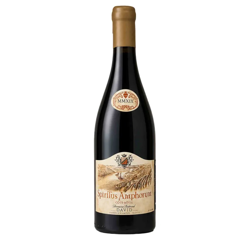 Vin Vallée du Rhône- Côte Rôtie - Spiritus Amphorum - Domaine Bertrand David 75cl