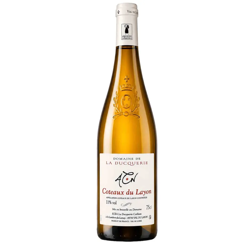 Vin blanc Loire Coteaux-du-Layon Domaine de la Ducquerie 75cl