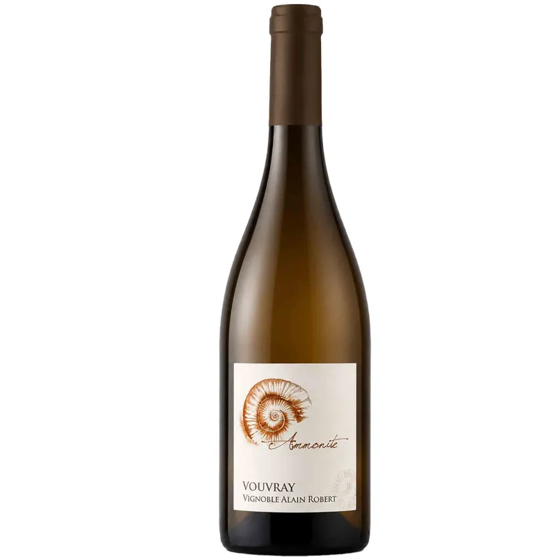 vin blanc sec Loire - Vouvray - Ammonite - Vignoble Alain Robert