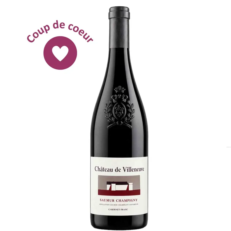 vin rouge Loire - Saumur Champigny (AOC) | Château de Villeneuve