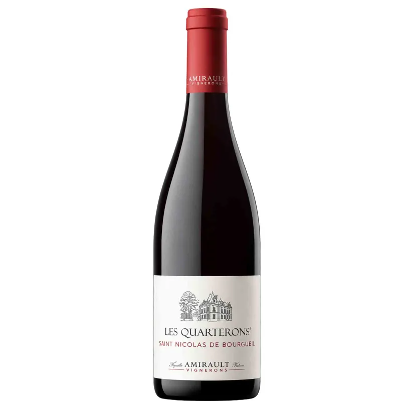 vin rouge Loire - Saint-Nicolas de Bourgueil - Les Quarterons  - Agnès et Xavier Amirault