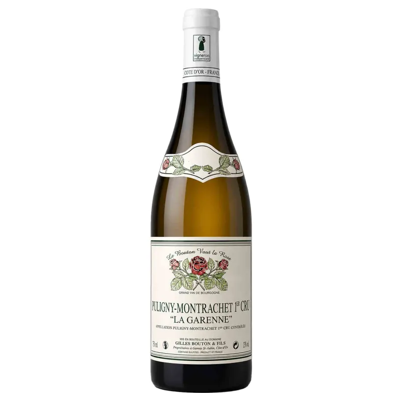 vin blanc Bourgogne - Puligny-Montrachet 1er Cru La Garenne- Domaine Bouton 75cl