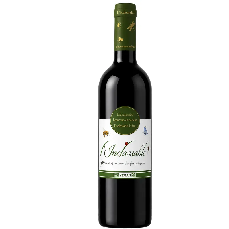Vin Bordeaux - Médoc - L'Inclassable - Vin Végan Domaine Rémy Fauchey
