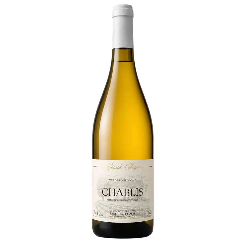 Vin blanc Bourgogne Chablis - Maison Boyer75cl