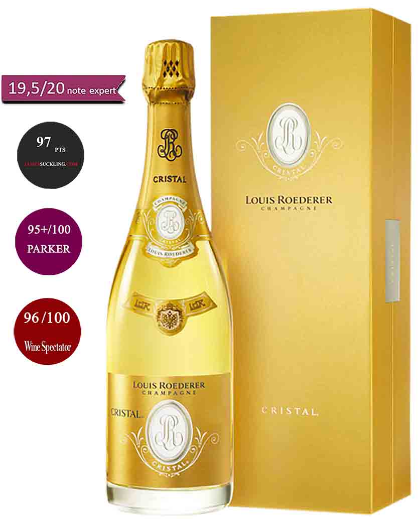 Champagne Louis Roederer- Cristal 2015 - Coffret Luxe - 2015