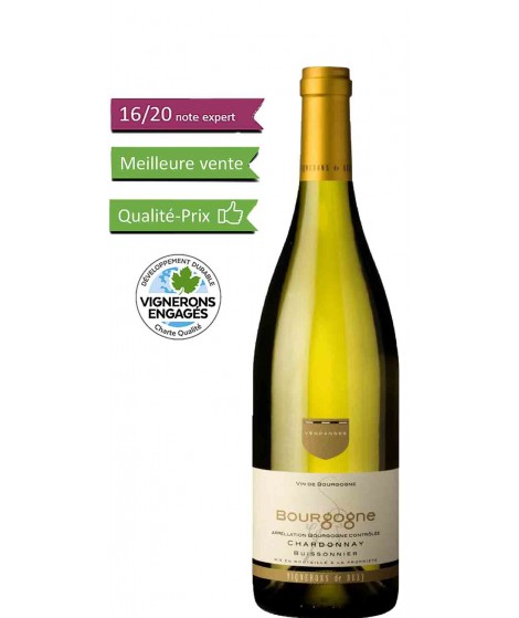Bourgogne Blanc Chardonnay - Vignerons de Buxy 75cl