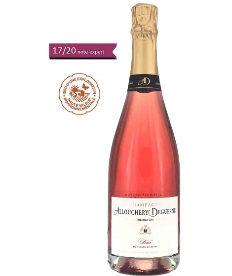 Champagne Premier Cru Rosé - Maison Allouchery-Deguerne 75cl
