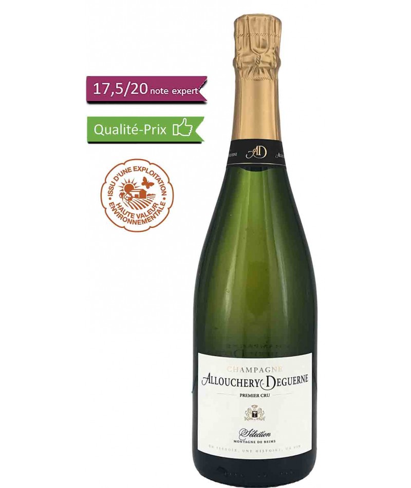 Champagne Premier Cru Sélection Brut - Maison Allouchery-Deguerne
