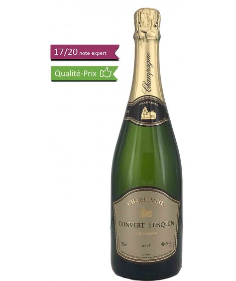 Champagne Brut- Domaine Convert-Lusquin