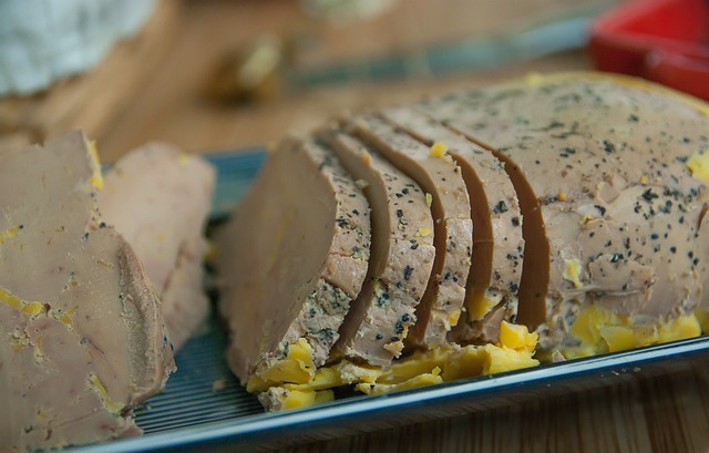 champagne foie gras