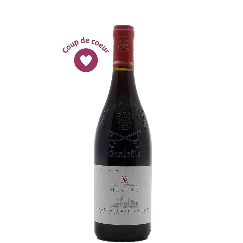 chateauneuf du pape rouge christophe mestre 75cl