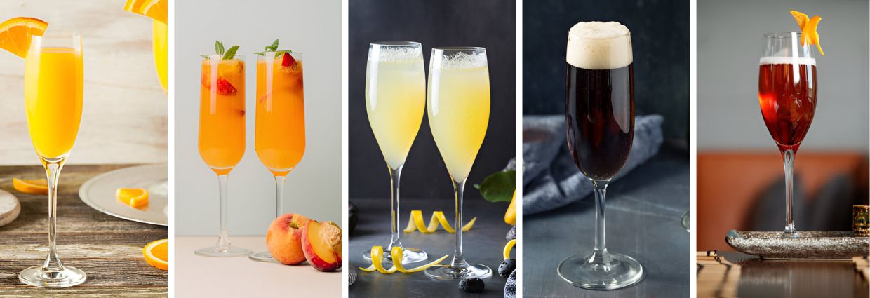 Cocktails au champagne : les 5 meilleures recettes
