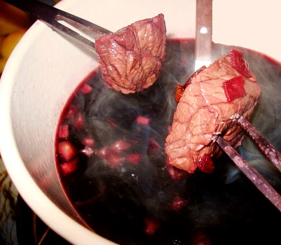 recette fondue vigneronne et choix du vin