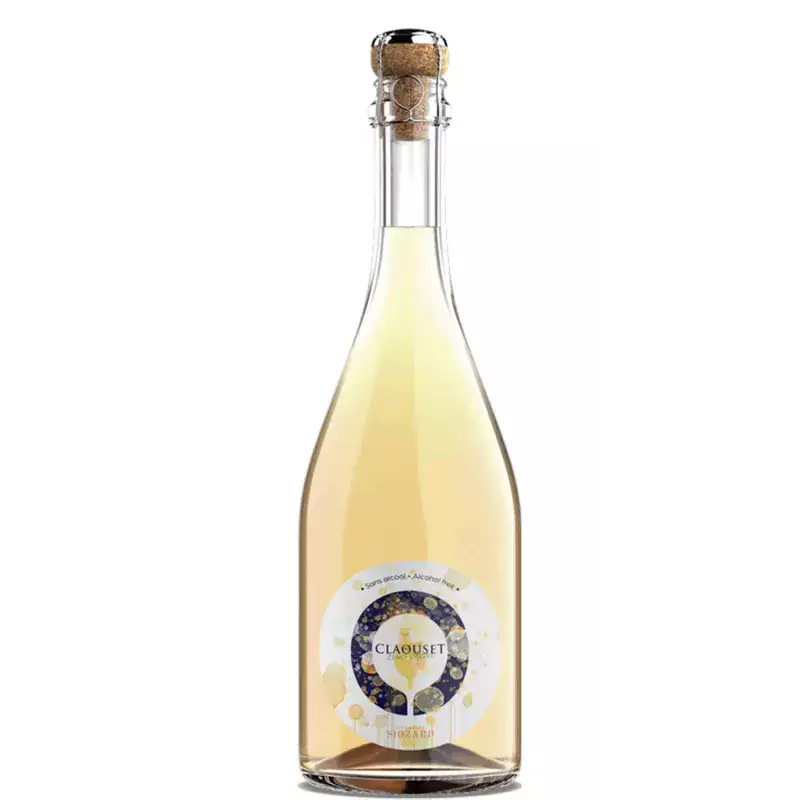Vin Pétillant sans alcool Blanc | Zéro Degré Claouset - Vignobles Siozard
