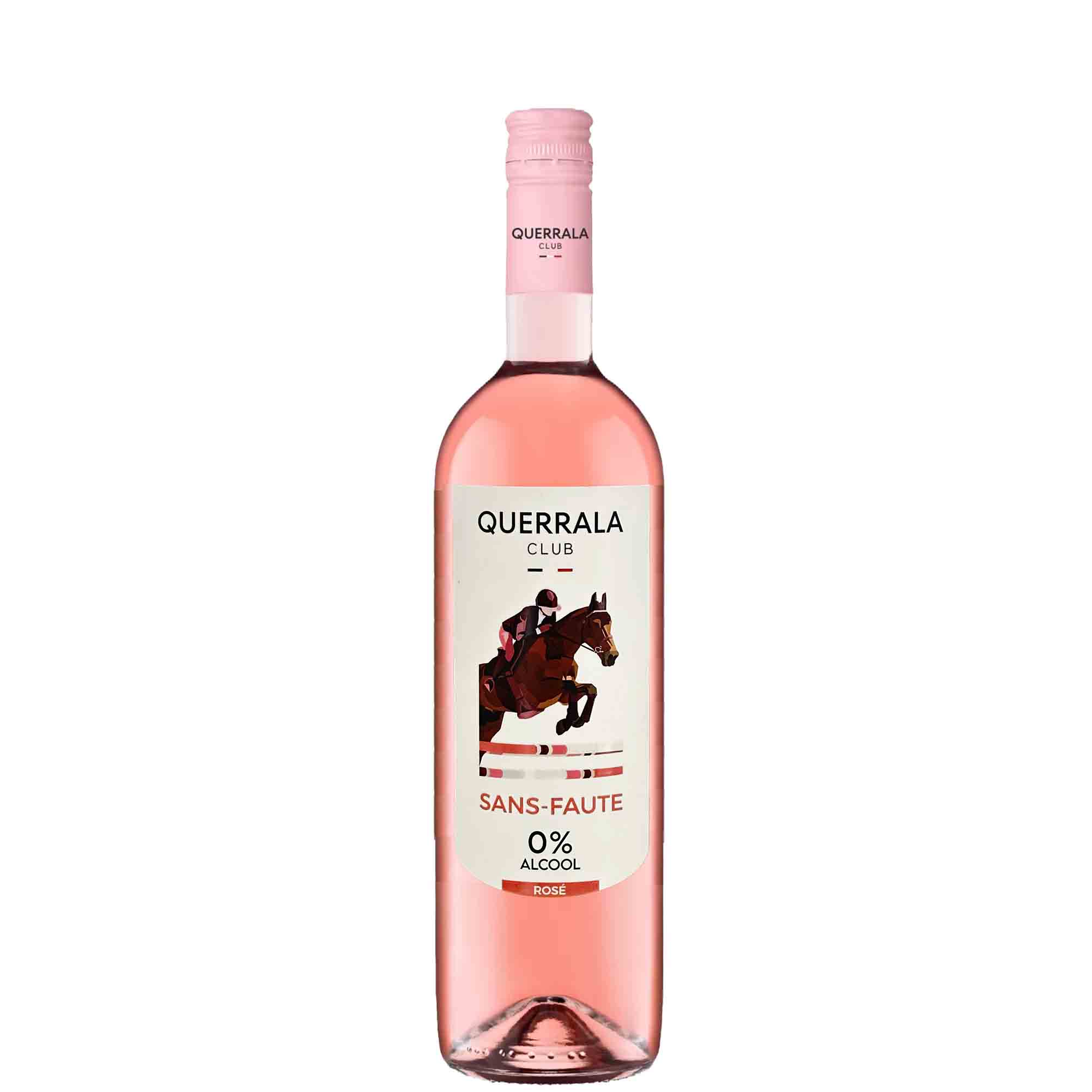 Vin sans alcool Rosé | Sans Faute 0% alcool - Querrala Club