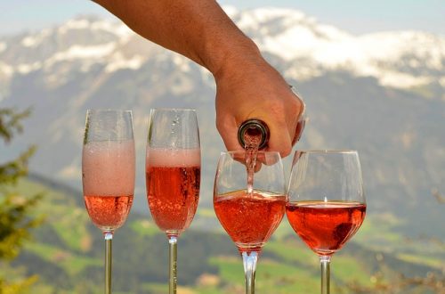 vin rose aperitif