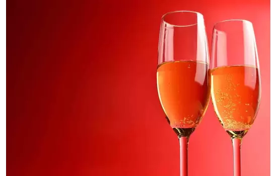 Champagne rosé
